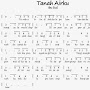 Notasi Angka Tanah Airku dalam seni musik Indonesia
