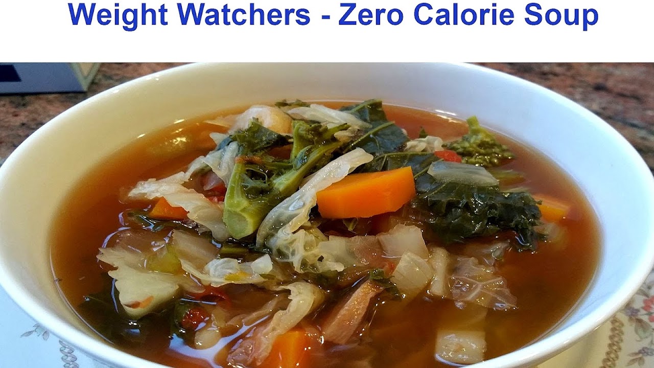Weight Watchers Zero Point Vegetable Soup Vege Choices