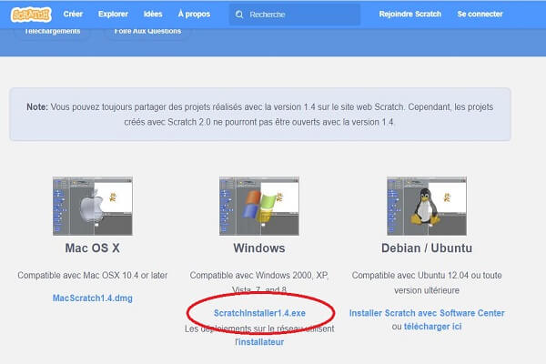 طريقة تحميل وتثبيت برنامج سكراتش Scratch اخر اصدار باللغة العربية