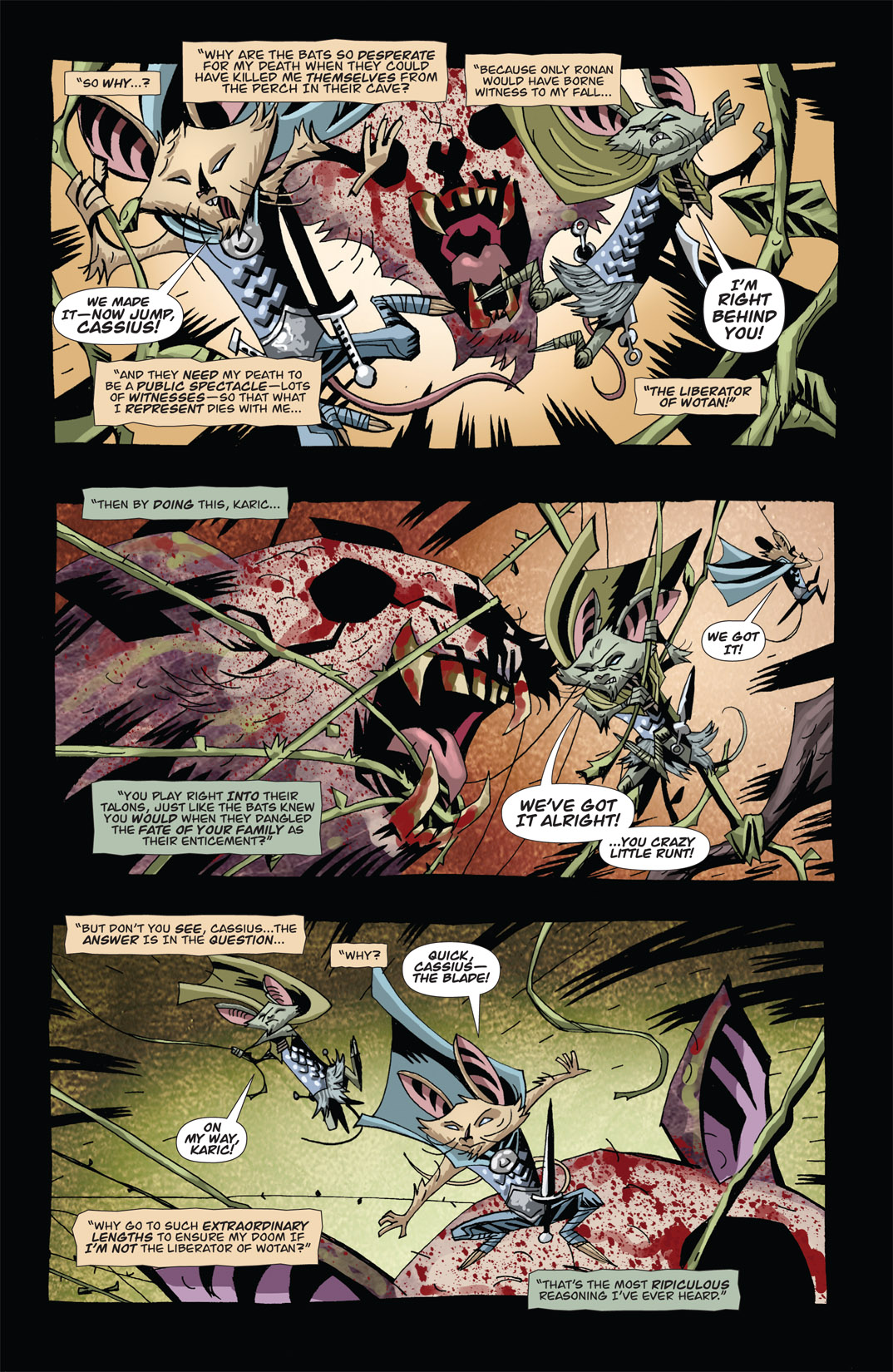 Read online The Mice Templar Volume 2: Destiny comic -  Issue #7 - 9