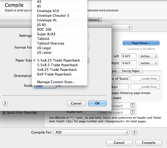 Fiction University Formatting Your Book With Scrivener
