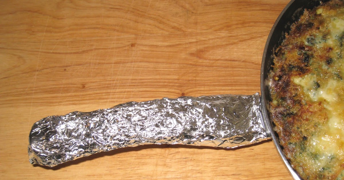 Cooking without a Net Tip of the Day Wrap Your Skillet Handle in