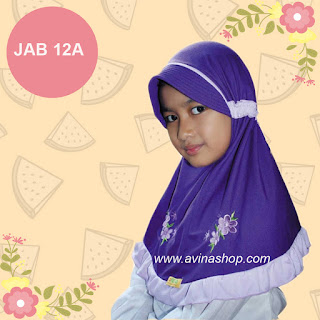 jilbab anak delima Jab 12A