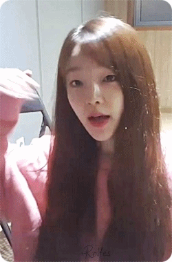 오마이걸 승희 V앱.gif | 인스티즈