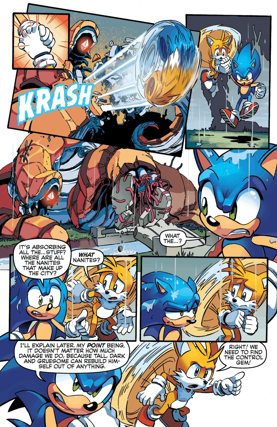 Read online Sonic The Hedgehog comic -  Issue #252 - 9
