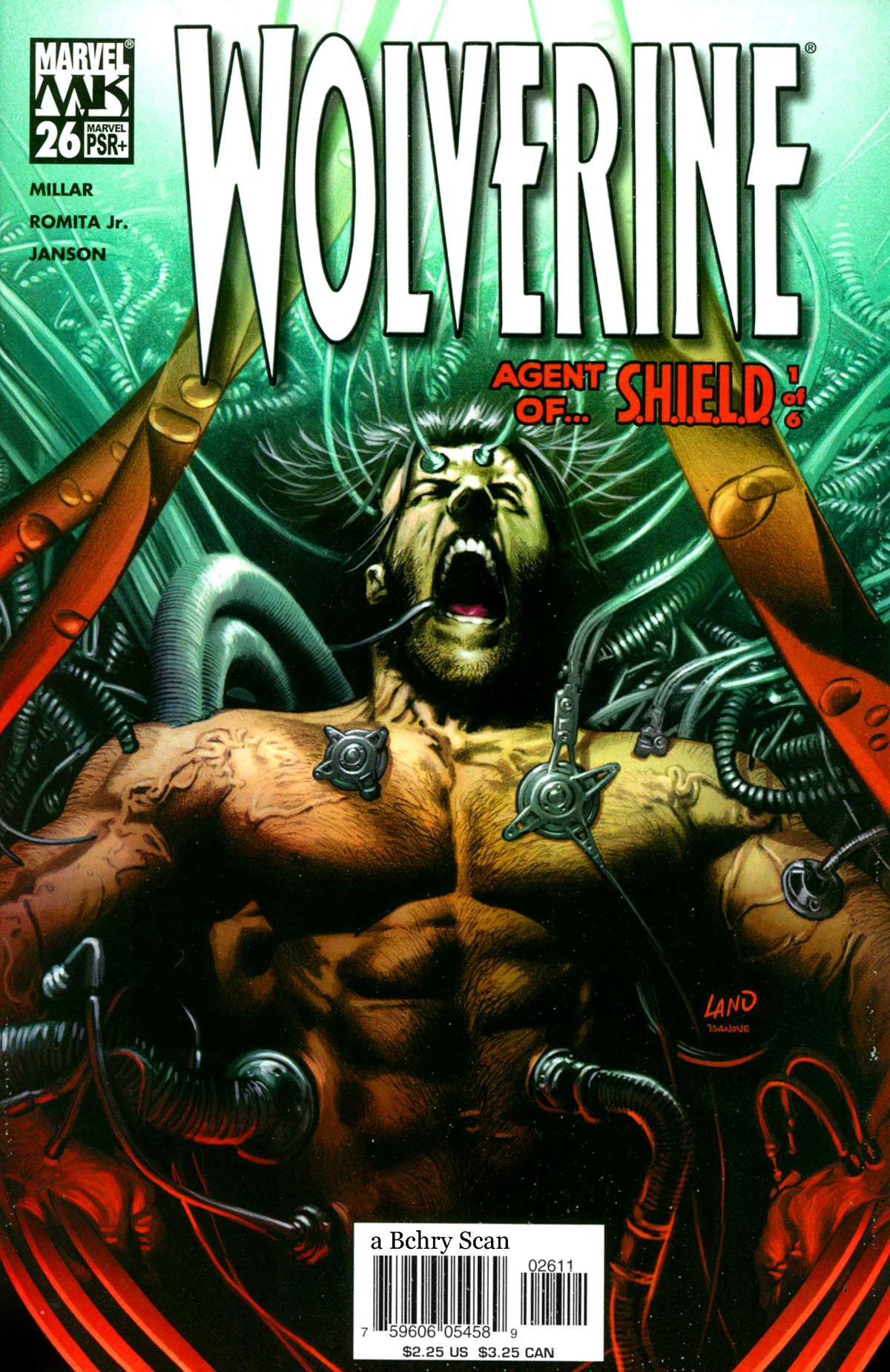 Read online Wolverine (2003) comic -  Issue #26 - 1