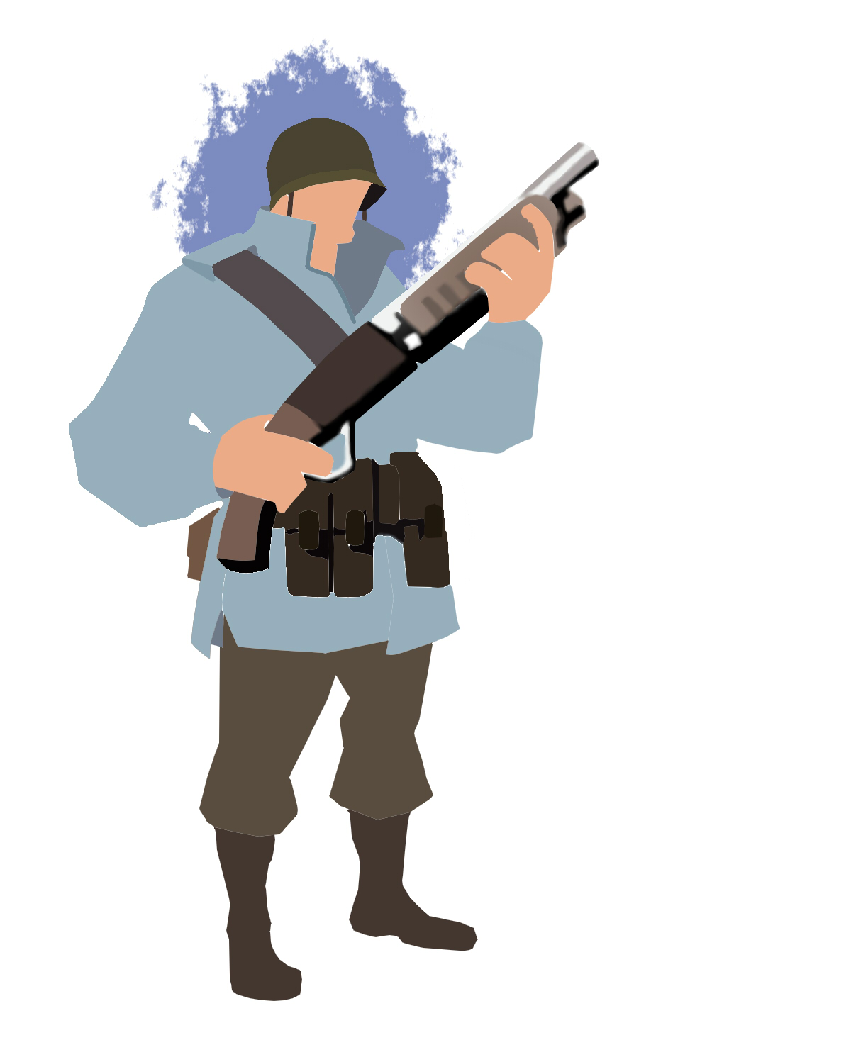 TorpedoCupcake Soldier Concept Art from