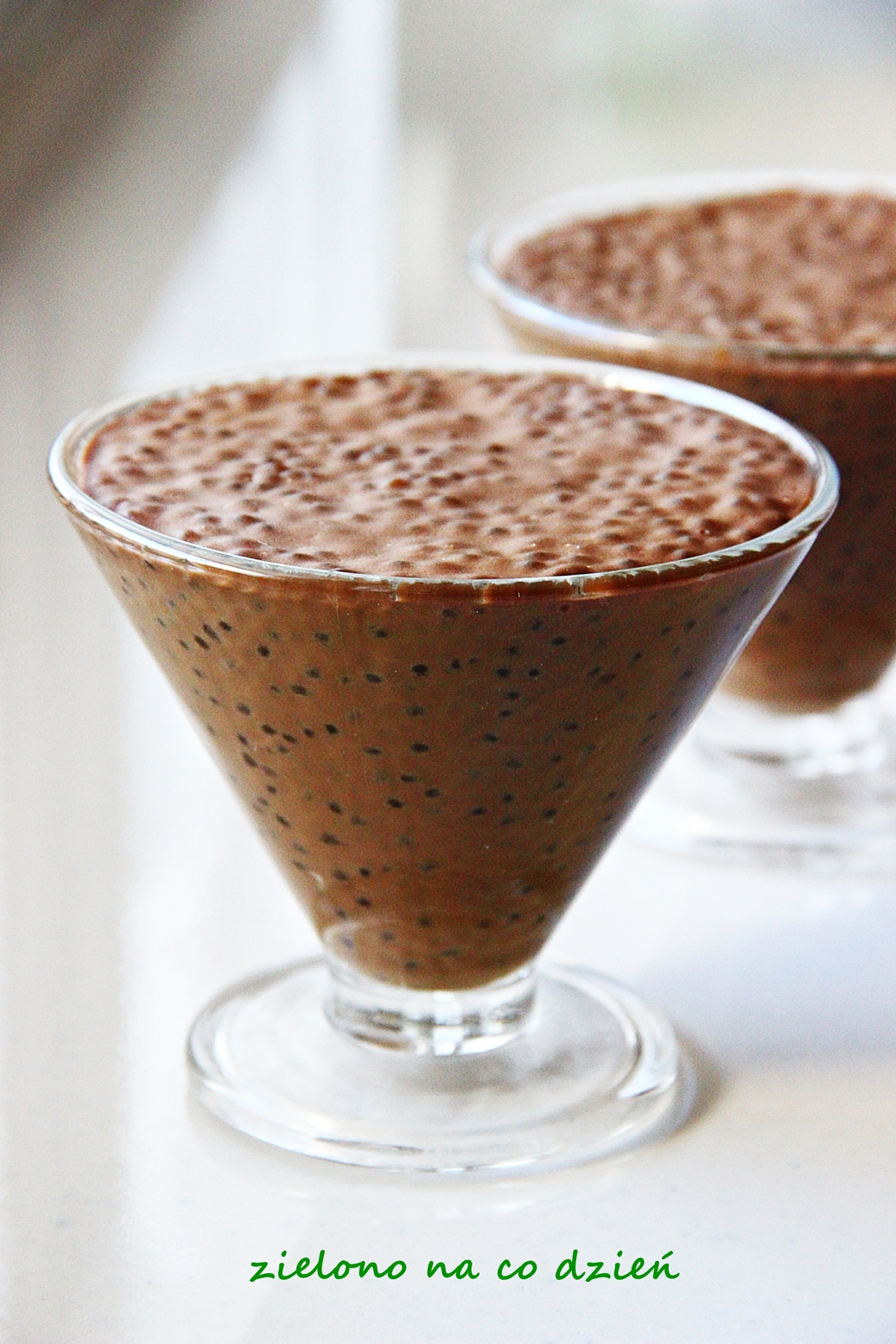 Zielono na co dzień Kawowy pudding z tapioki