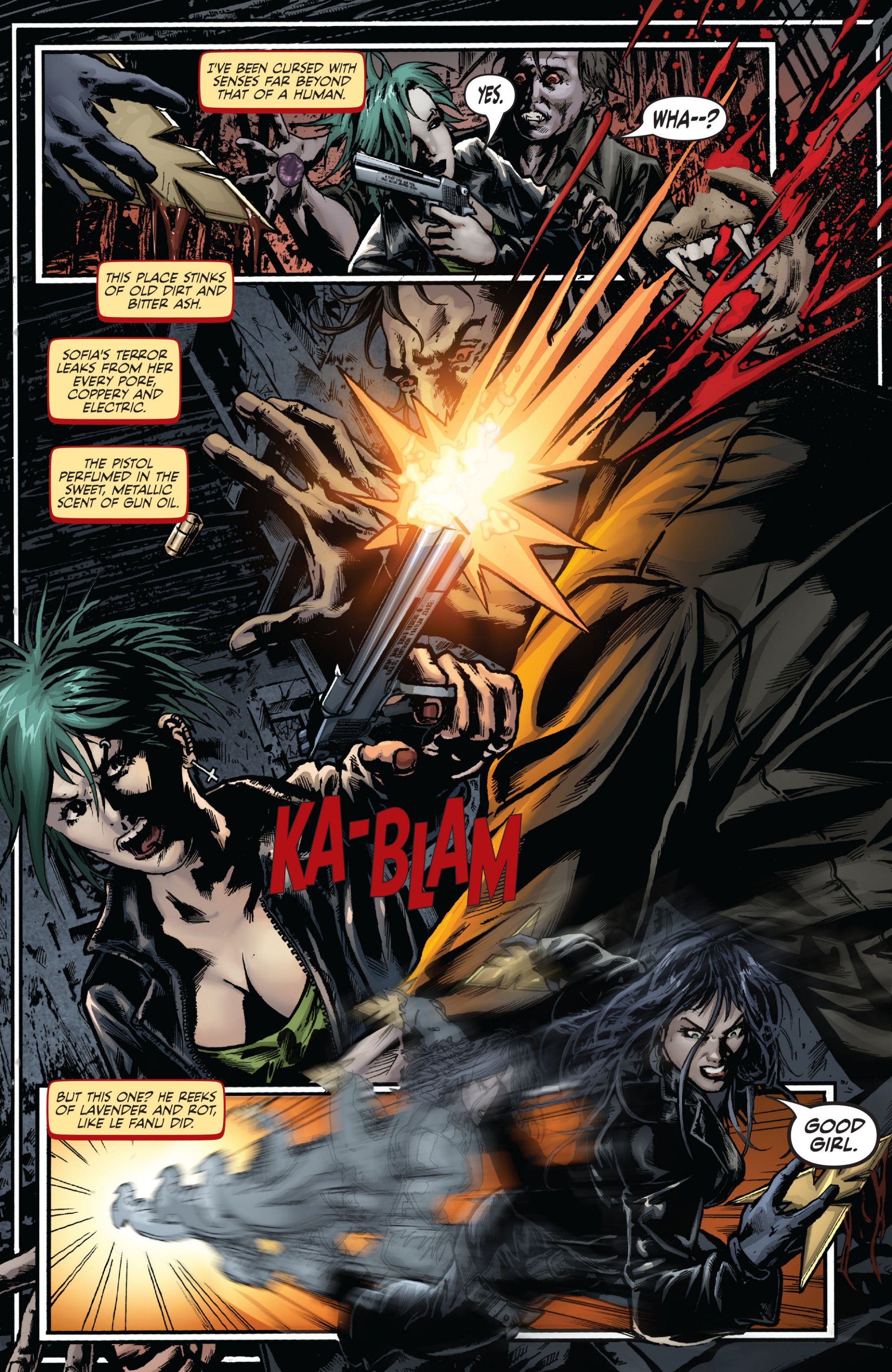 Read online Vampirella (2010) comic -  Issue #4 - 7