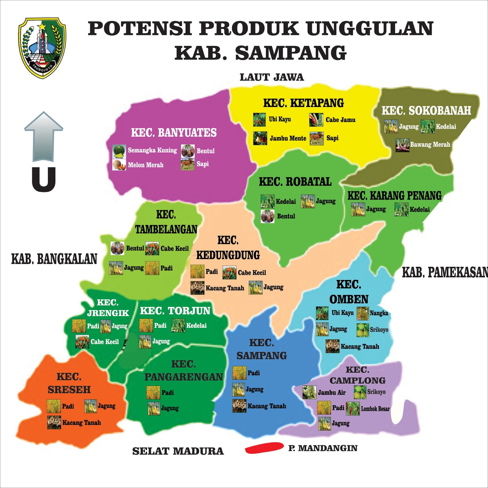 Contoh Peta Potensi Desa