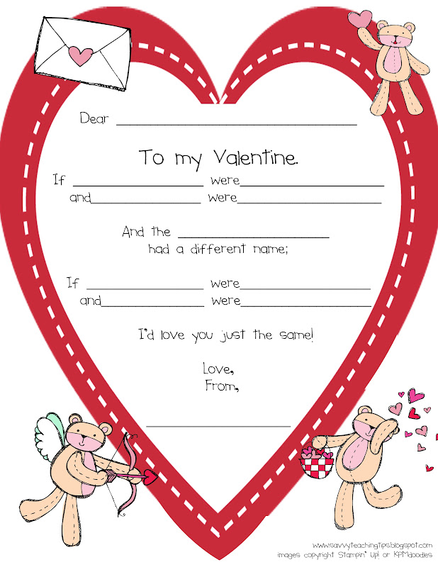 Valentine S Day Recipe For Teaching