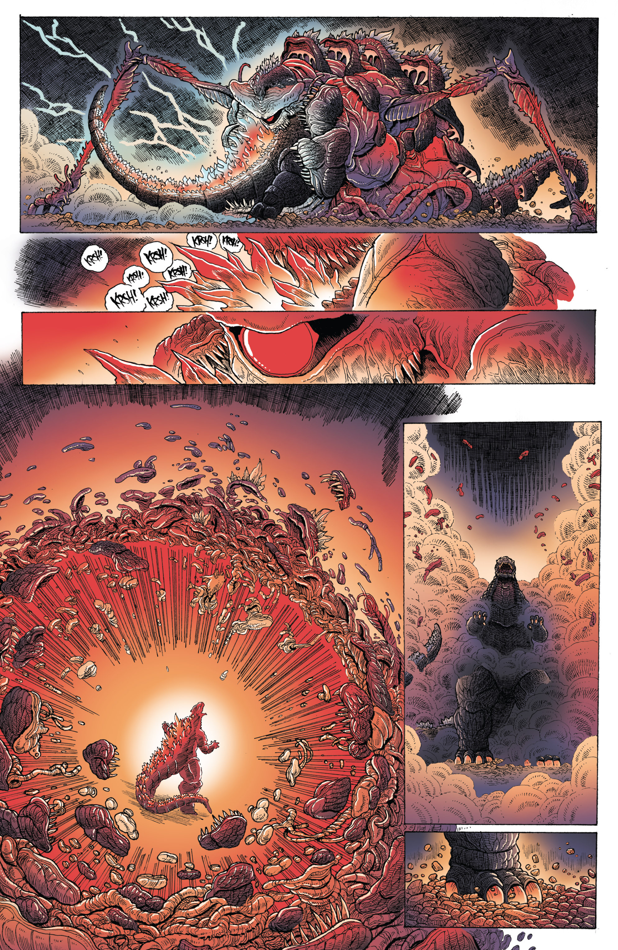 Read online Godzilla in Hell (2015) comic -  Issue #1 - 19