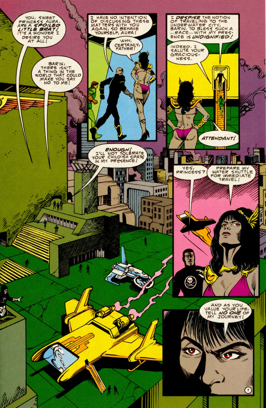 Read online Flash Gordon (1988) comic -  Issue #3 - 8