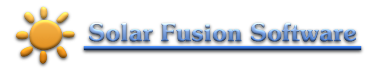 Solar Fusion Software Blog