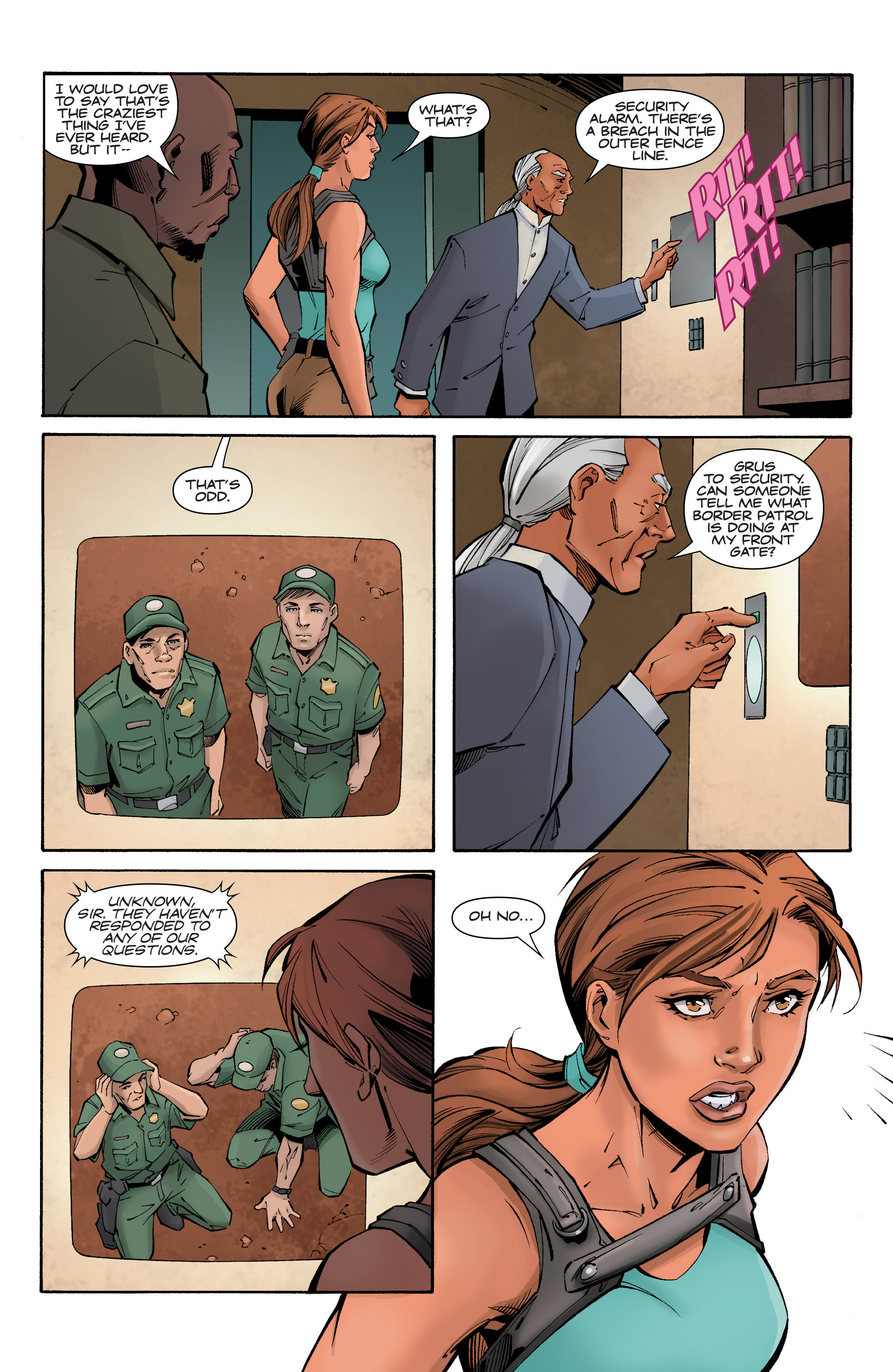 Read online Lara Croft and the Frozen Omen comic -  Issue #3 - 14