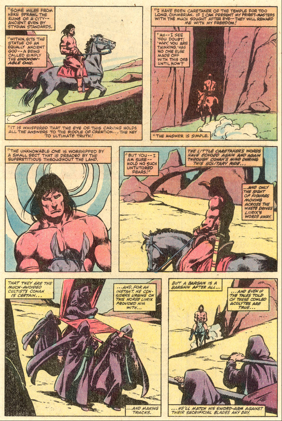 Read online Conan the Barbarian (1970) comic -  Issue #126 - 4