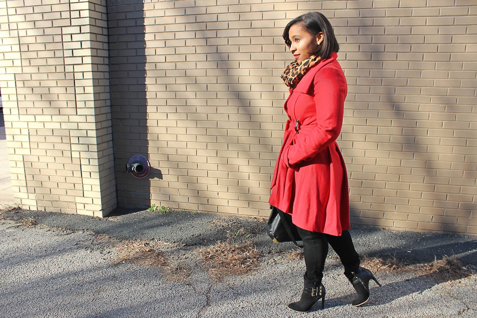 Washington, DC, the district, lifestyle blog, red coat, style blogger