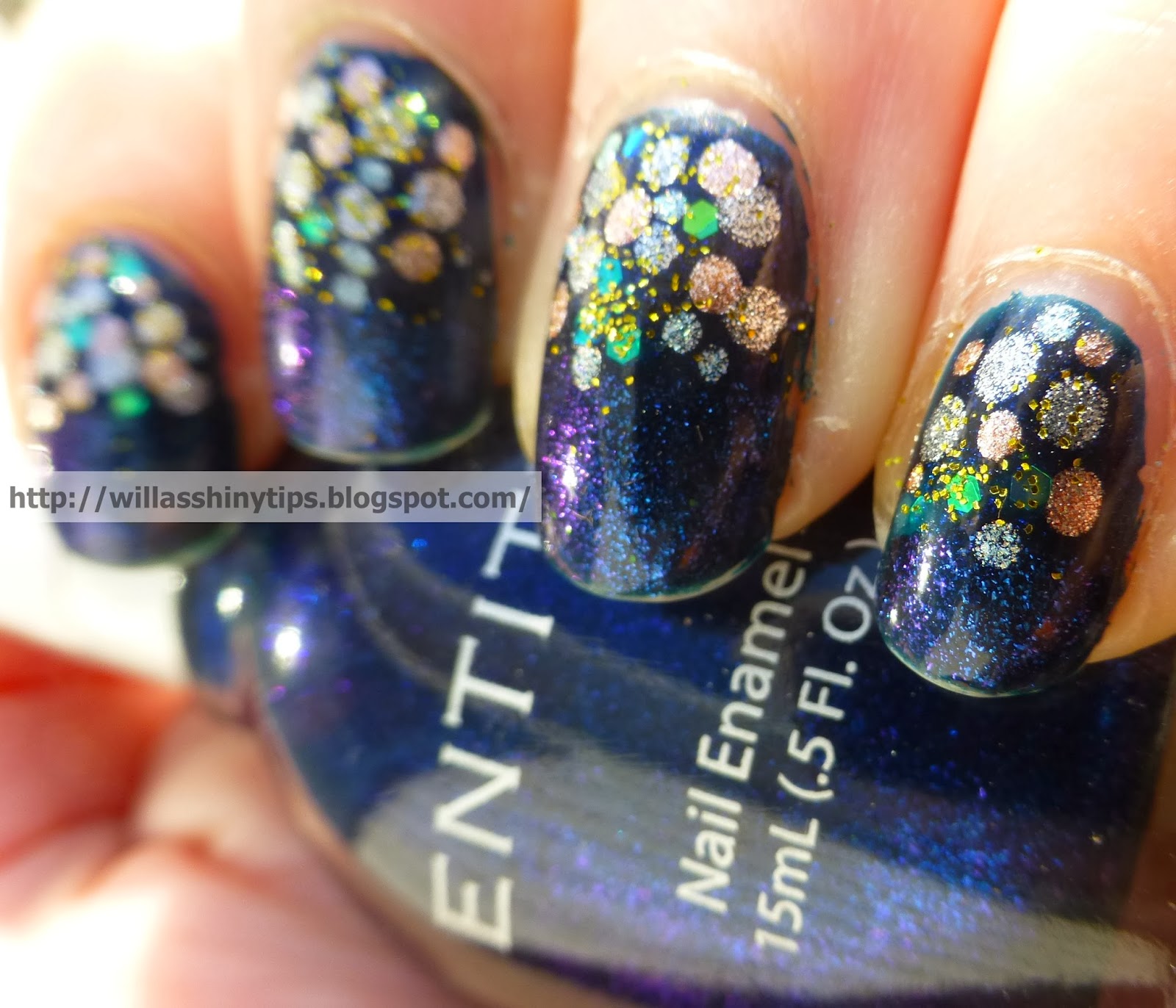 Year eve bundle monster digits stamped plate Willa's Shiny Tips: Happy New Year Nails!