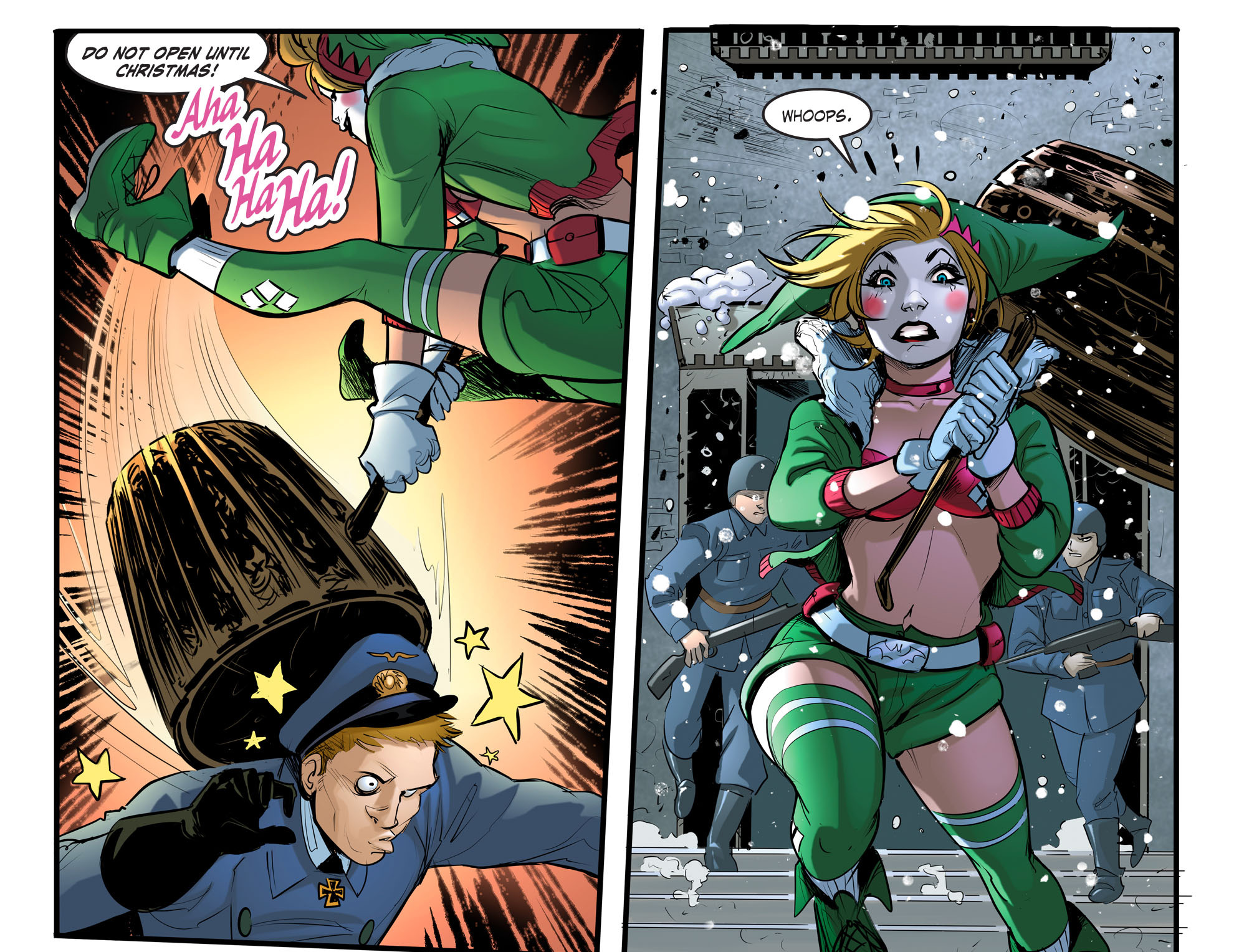 Read online DC Comics: Bombshells comic -  Issue #14 - 16