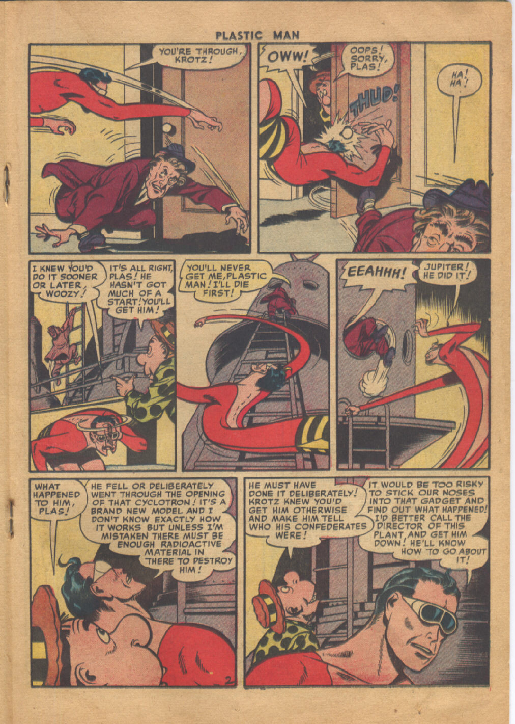 Read online Plastic Man (1943) comic -  Issue #48 - 19