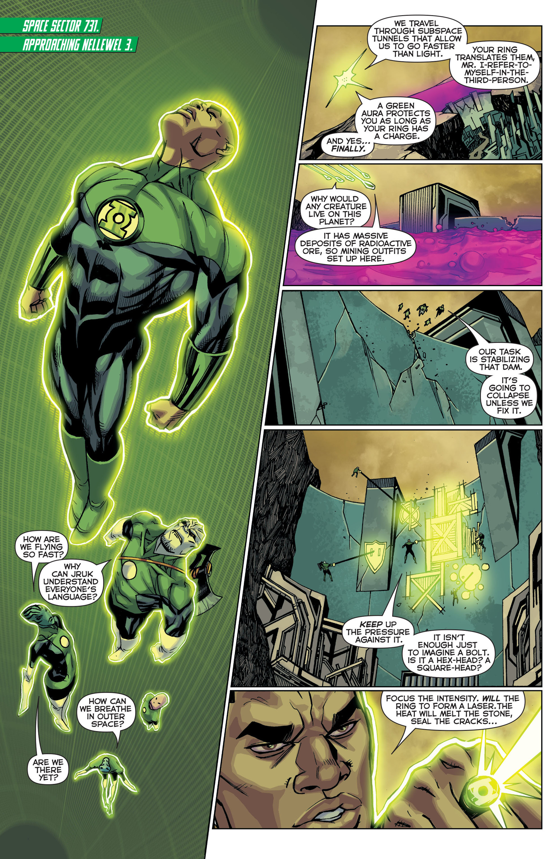 Read online Green Lantern Corps (2011) comic -  Issue #22 - 12