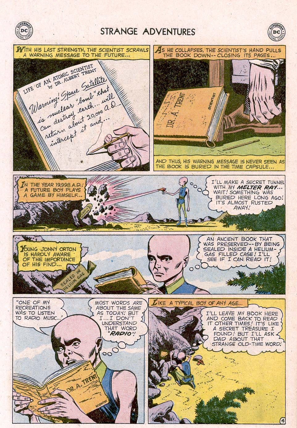 Read online Strange Adventures (1950) comic -  Issue #100 - 28