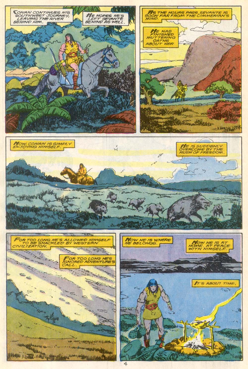 Conan the Barbarian (1970) Issue #210 #222 - English 5