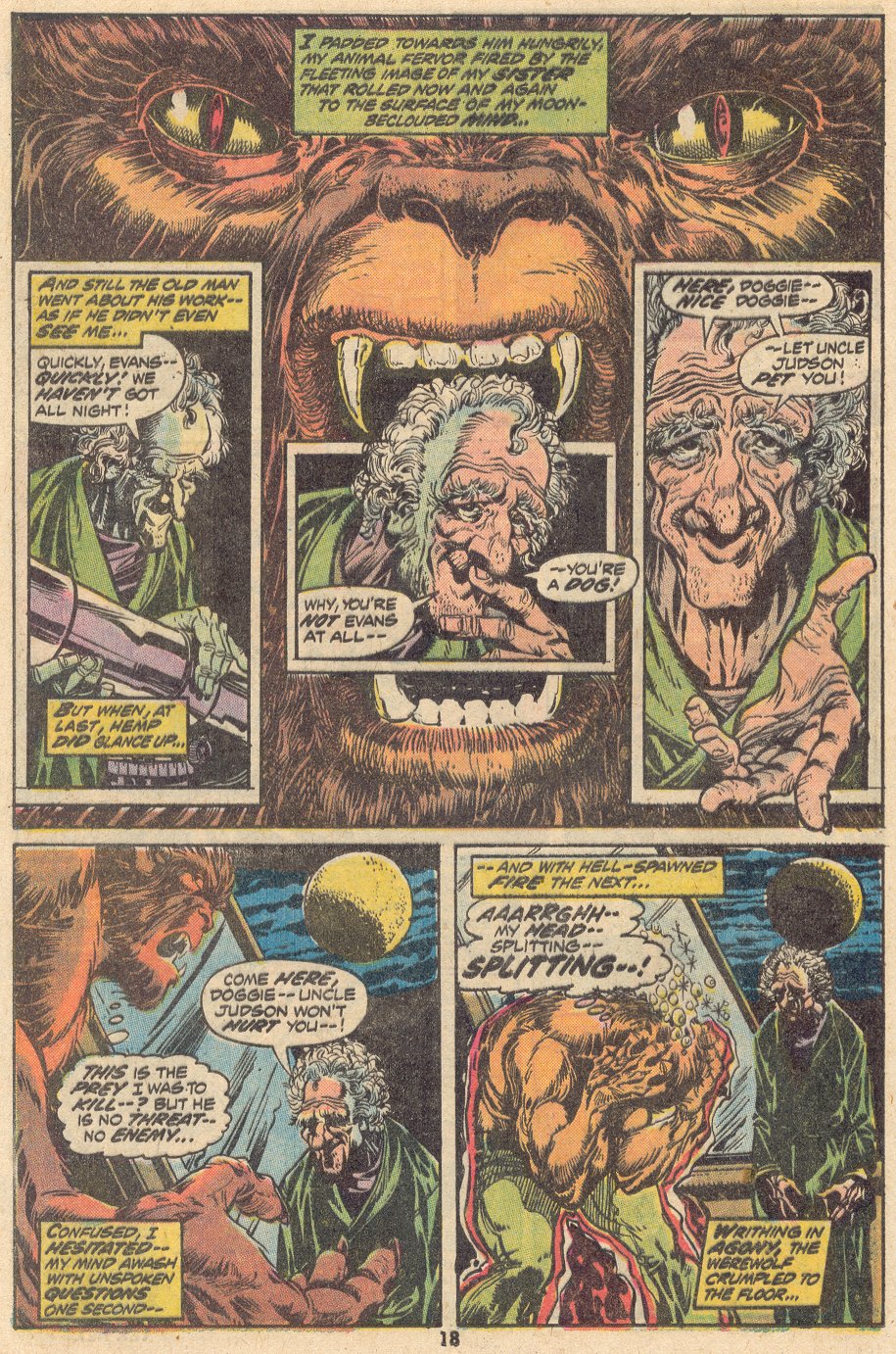 Read online Werewolf by Night (1972) comic -  Issue #5 - 14
