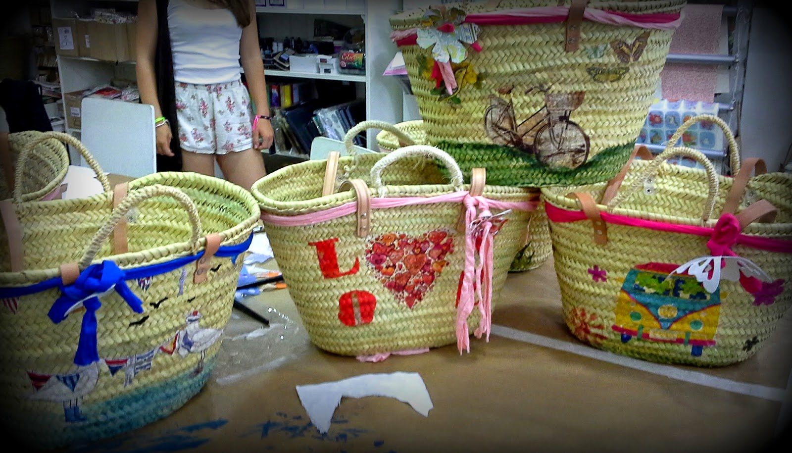 Cubos Decorados Con Pintura Pizarra Cubos Decorados Con Pintura Pizarra