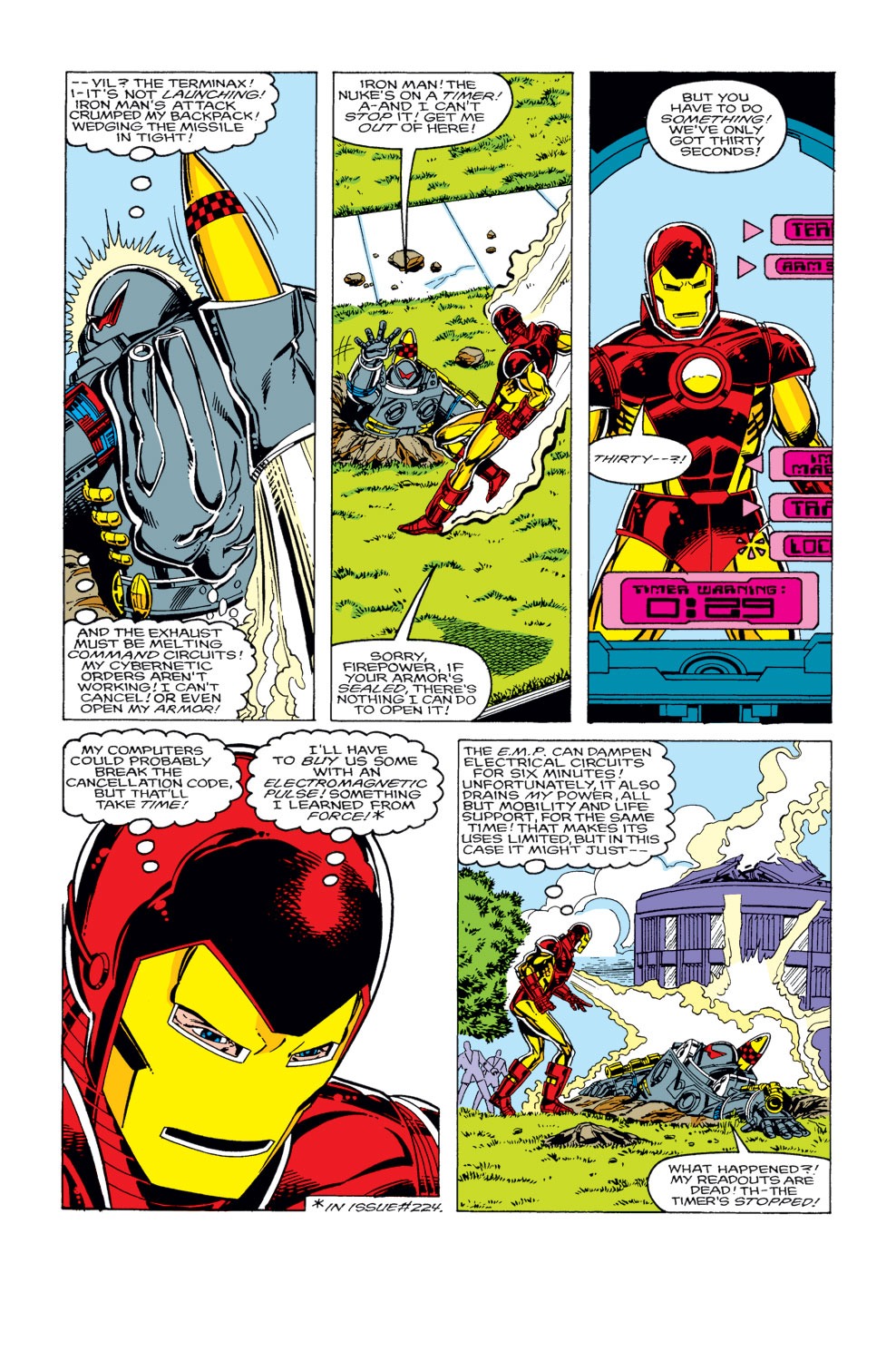 Read online Iron Man (1968) comic -  Issue #231 - 21