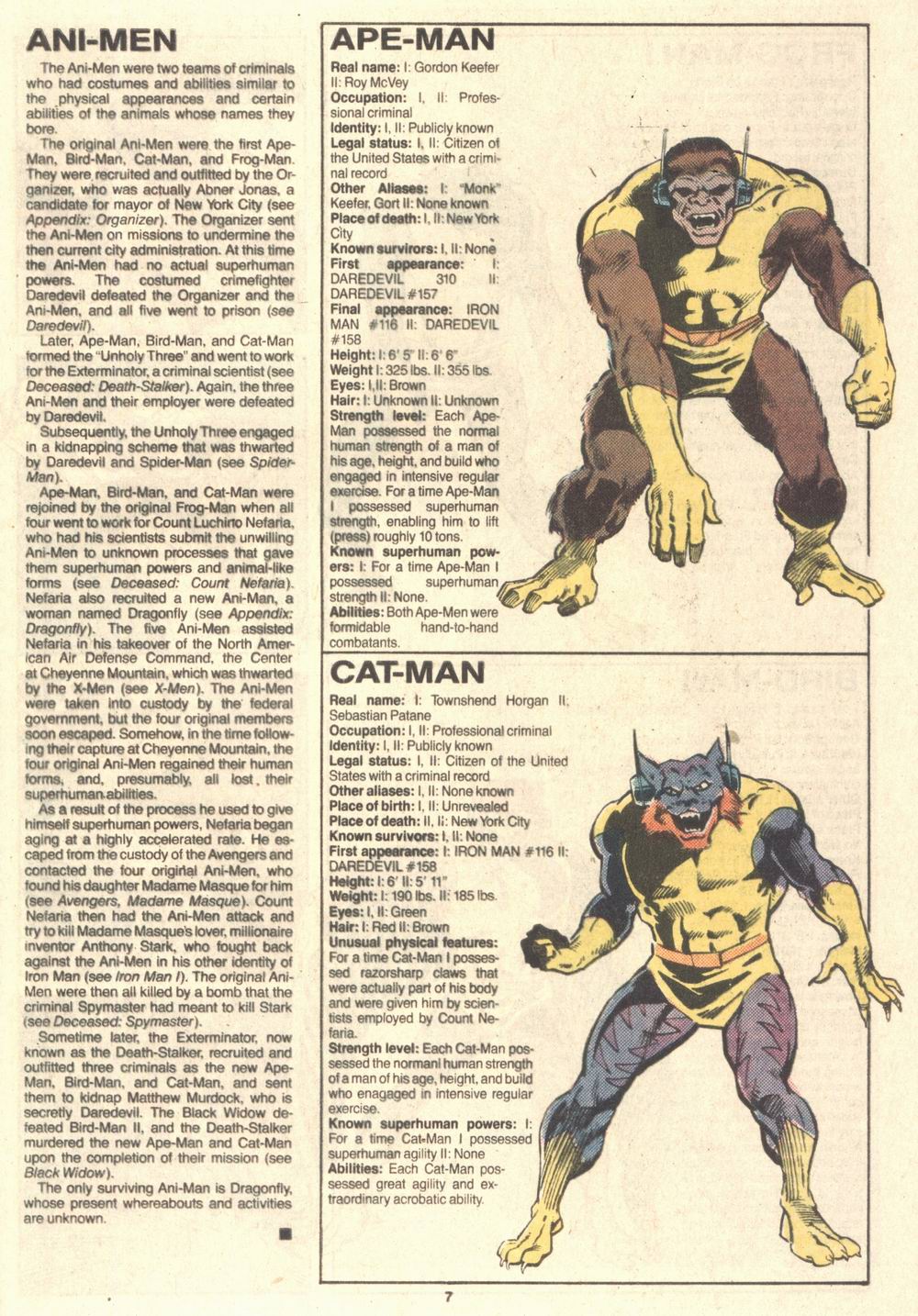 Read online The Official Handbook of the Marvel Universe Deluxe Edition comic -  Issue #16 - 9