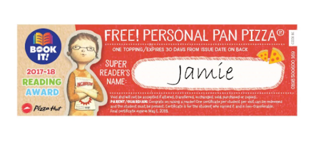 Earn Free Pizza Hut Pan Pizza with the Book It Program! | JustAddCoffee ...