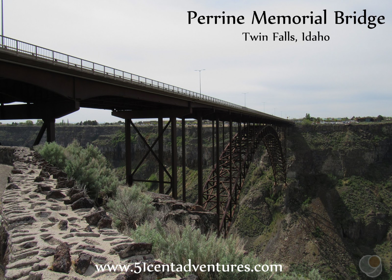 51 Cent Adventures Perrine Memorial Bridge Twin Falls, Idaho