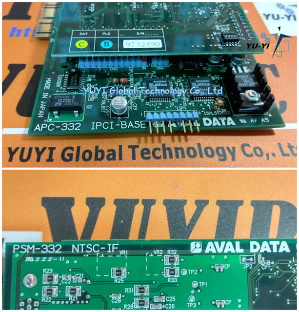 AVAL DATA APC-332 IPCI-BASE with PSM-332 NTSC-IF Card