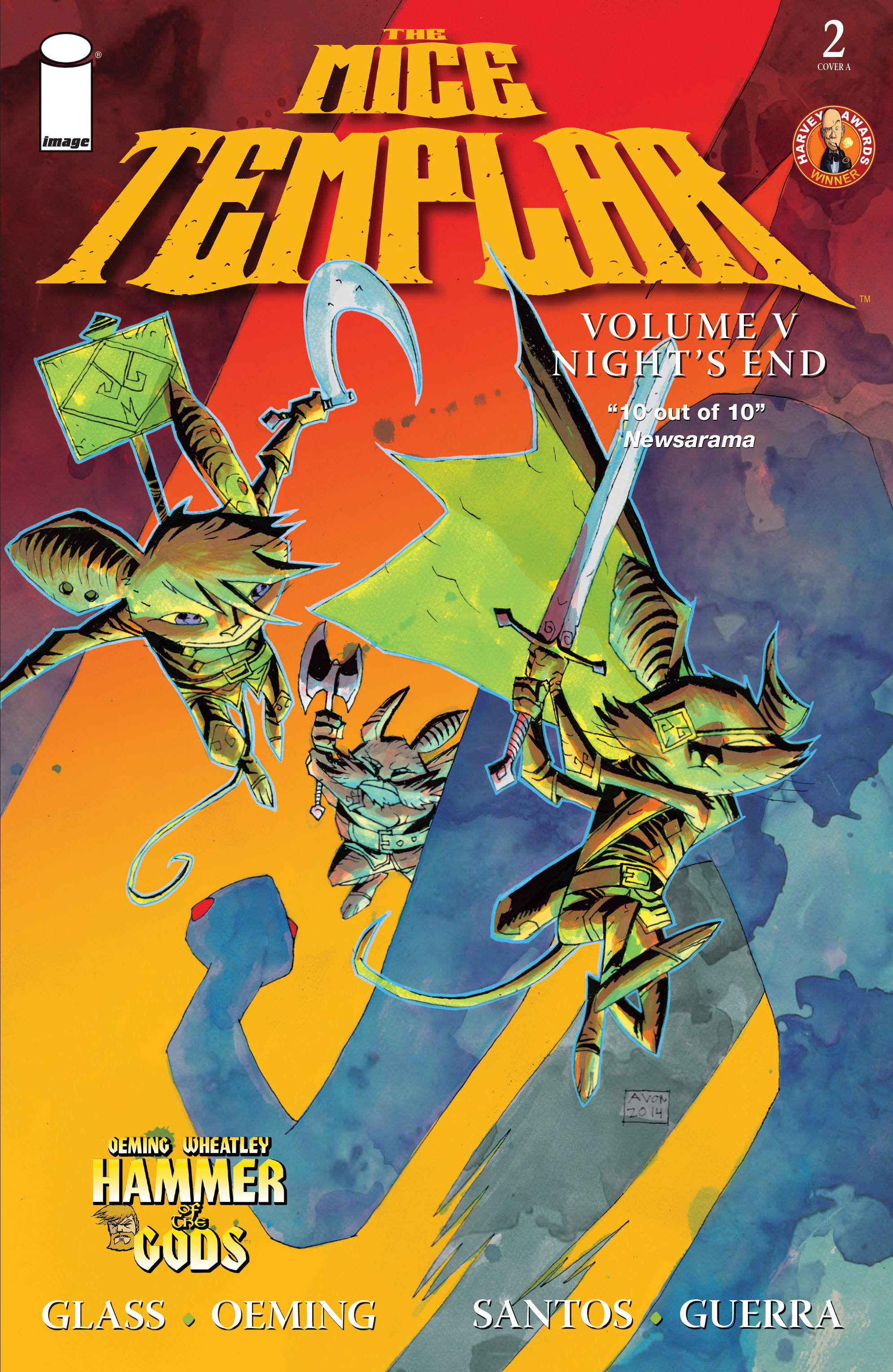 Read online The Mice Templar Volume 5: Night's End comic -  Issue #2 - 1