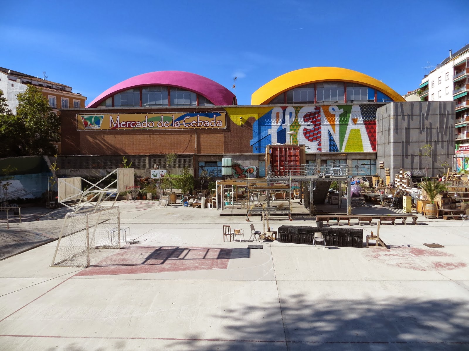 Disfrutando de Madrid: Mercado de la Cebada