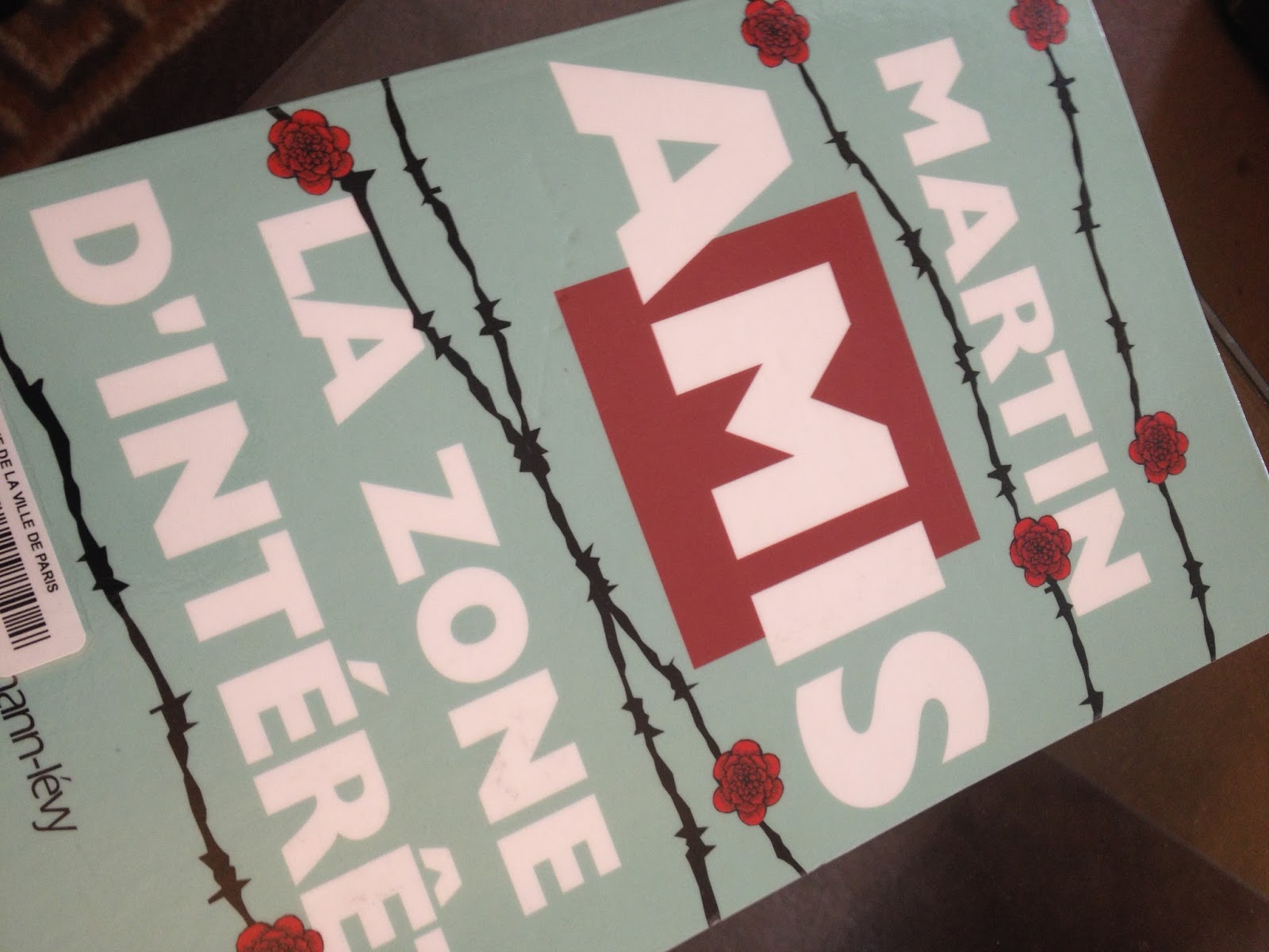 Romanthé La zone d'intérêt, Martin Amis