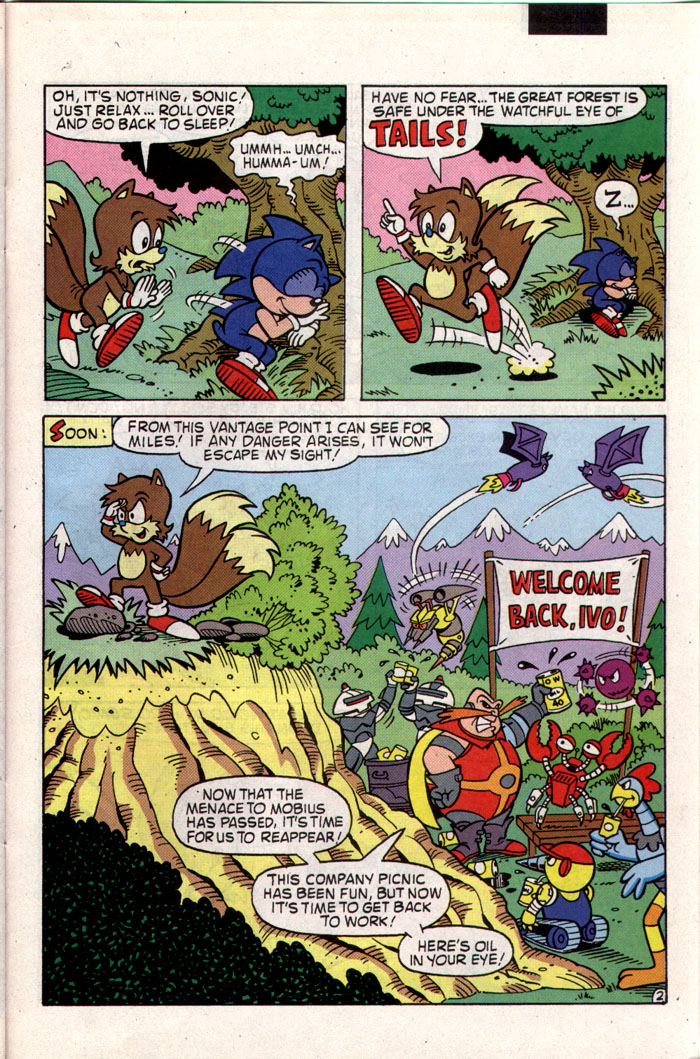 Read online Sonic The Hedgehog comic -  Issue #4 - 21