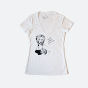 What Would Dolly Do? Deep VNeck. S, M, L. $36 (urban cricket dolly women flat)