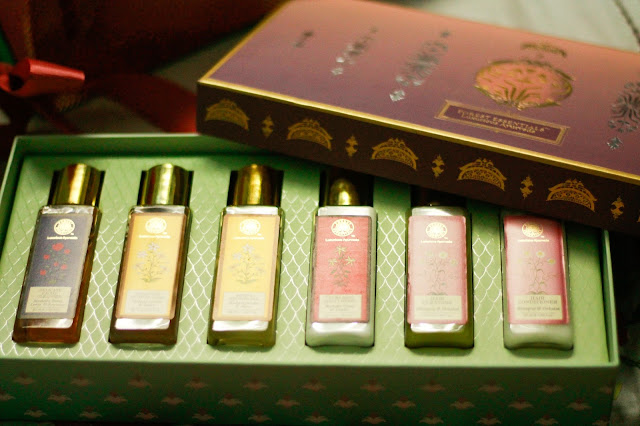 Forest Essentials Review Beauty Gift Box Luxurious Ayurveda Haul Indian lifestyle beauty blogger