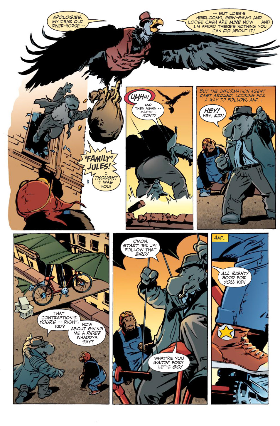 Read online Elephantmen: The Pilot comic -  Issue # Full - 10