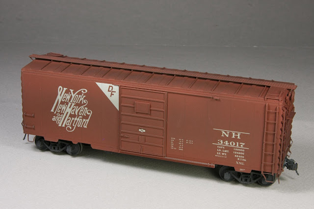 MT 21160 State of  Maine New Haven Products 40' Box Car Released December 1991 