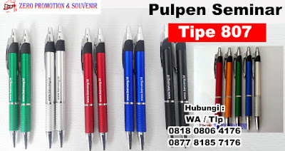 Jual Pulpen Seminar 807 - pen Promosi Plastik 807