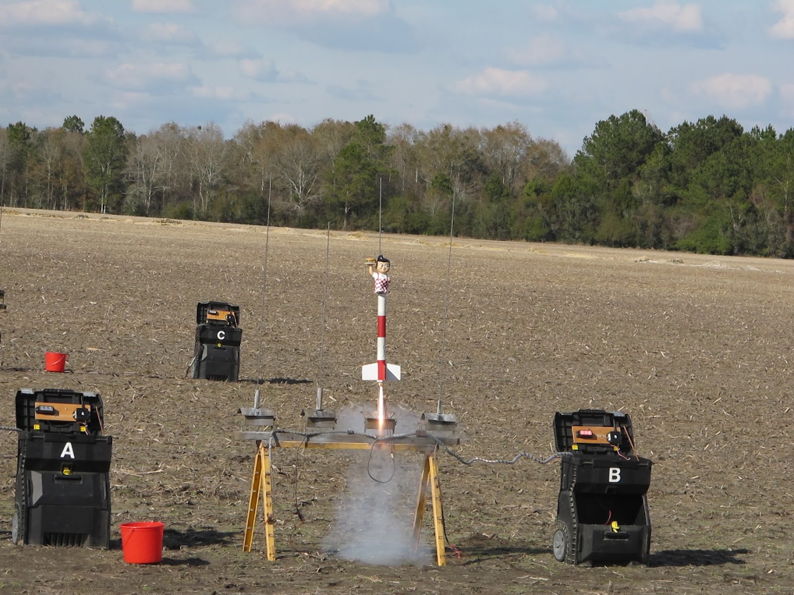 N4KGL RaDAR Rockets & Radios at the Samson Alabama Launch