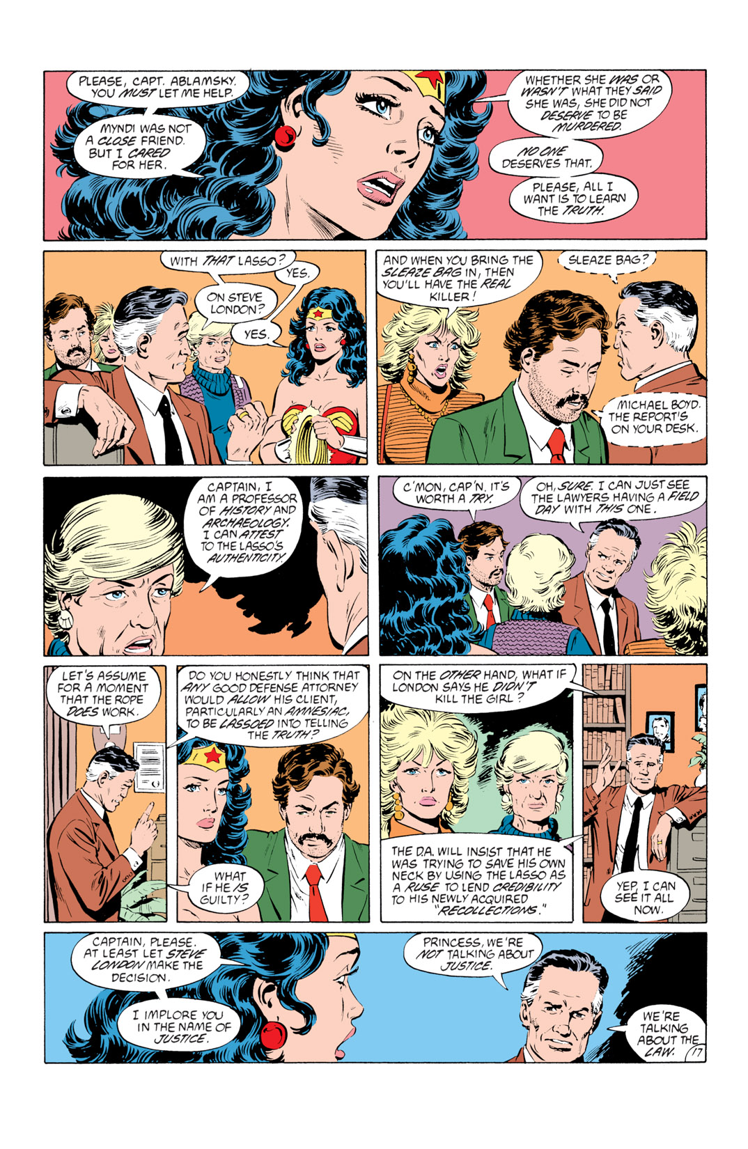 Wonder Woman (1987) 20 Page 17