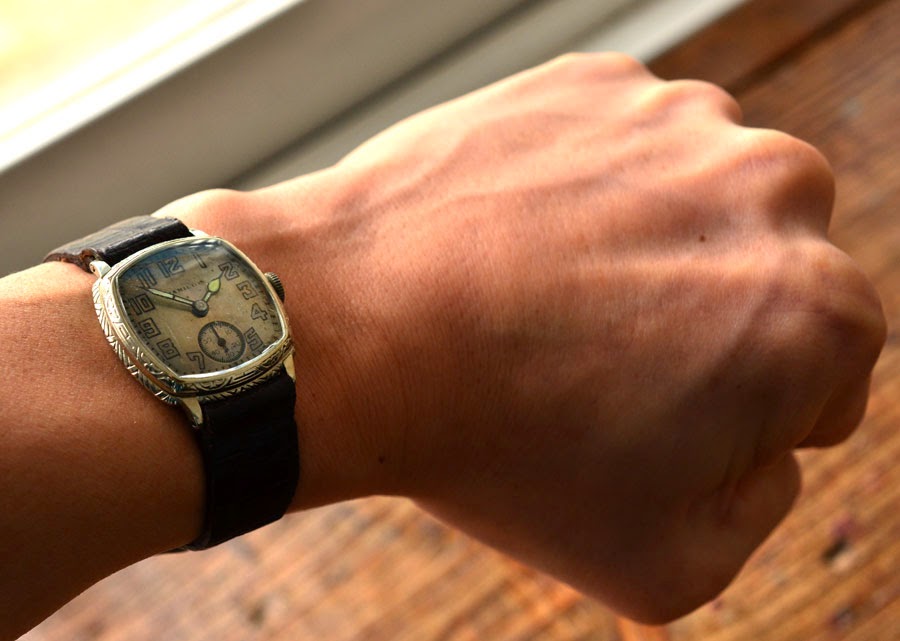 アンティーク HAMILTON (ハミルトン)14KGF アールヌーボー 機械式手巻き腕時計アンティーク時計 | RIP CORD