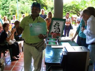 Wilfredo Requena en el premio Nacional de Conservación Enrique Tejera 2011