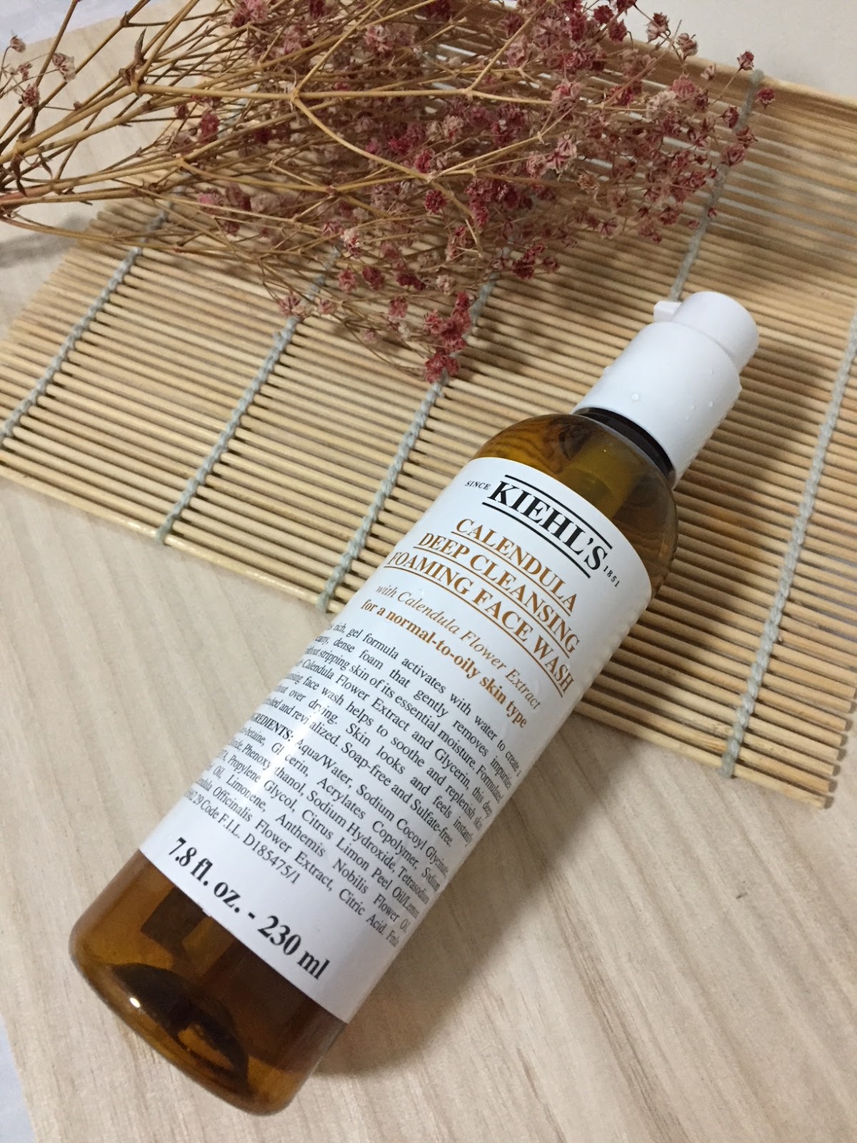 Hello Pretty Girl Kiehl’s Calendula Deep Cleansing Foaming Face Wash Review