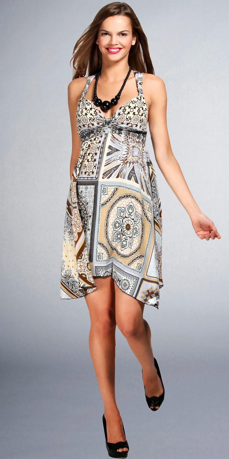 Originales y sencillos vestidos de verano Originales y sencillos vestidos de verano