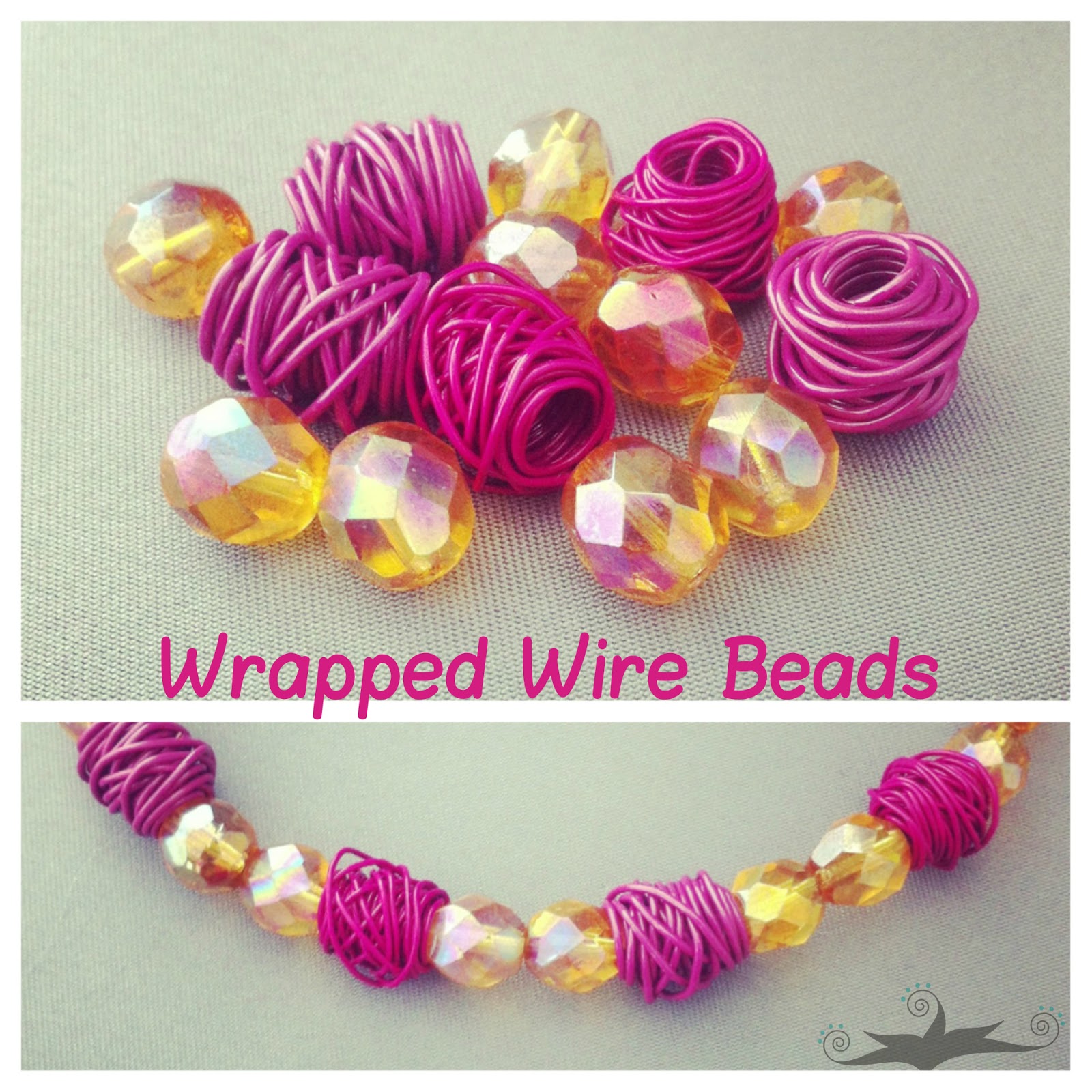 A Creative Chelle {Tutorial} Wrapped Wire Beads